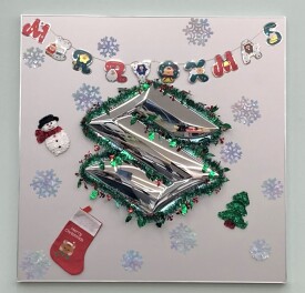 クリスマス仕様にチェンジしました。